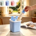 thumbnail image 1 of Reusable Plastic Ice Lolly Form, Homemade Ice Cream Maker With Sealed Storage Lid, for Chilled Treat Preparation, Blue, 1 of 6