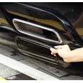 thumbnail image 3 of Suitable for Range Rover Sport L461 2023-2024 rear exhaust muffler tip pipe black hat-, 3 of 4