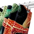 thumbnail image 5 of Starfish Waterproof Printed Bathroom Curtain Set with Hooks - Stylish Bathroom Decoration, 5 of 5