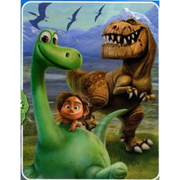 The Good Dinosaur Super Plush Throw Blanket Walmart Com Walmart Com