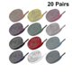 thumbnail image 1 of 20pc Pairs Replacement Flat Shoes Shoelaces Colorful Shoes Laces Strings For Sports Shoes Sneakers Skates, 1 of 4