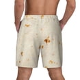 thumbnail image 2 of Lsque Mens Swim Trunks Pita Tortilla Pattern - Bathing Suit Compression Liner - Beach Swim Shorts Swimwear - (S-3XL) - Stretch Quick Dry -X-Large, 2 of 9