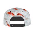 thumbnail image 4 of Fotbe Koi Fish Corals,Spring Summer Flat Bill Visor Cap Classic Snapback Hat Polyester Foam Trucker Hat Trucker Cap Adjustable Baseball Cap, 4 of 9
