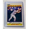 thumbnail image 1 of George Brett 1990 Fleer MLB #621 10th Anniversary Card Kansas City Royals, 1 of 3