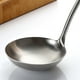 thumbnail image 4 of Cucharas de sopa de acero inoxidable con mango de madera maciza, cuchara para sopa, cuchara para cocinar en la cocina del hogar, cuchara para cocinar sopa y gachas, cuchara de cocina, 4 of 7