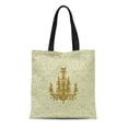 thumbnail image 1 of POGLIP Sac Fourre-Tout en Toile Mariage Coco Lustre Taille Fête d'Anniversaire Vintage Rétro Réutilisable Sac à Main Épaule Courses, 1 of 1