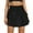 Black, variant on YOUSNH Women's Sweet & Spicy Ballet Solid Color Slim Fit Mini Skirt Women Skirt Beige M