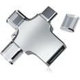 thumbnail image 1 of 3 in 1 Micro USB/USB C to USB 3.0 Adapter, USB c to USB Adapter, for Mobile Phon, 1 of 5