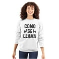 thumbnail image 3 of Como Se Llama Alpaca Animal Humor Sweatshirt for Men or Women Brisco Brands M, 3 of 6