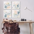 thumbnail image 3 of Stupell Industries Soft Chaotic Collage Abstract Painting Wrapped Canvas Art Print Wall Art, 17 x 17, Set of 4, 3 of 8