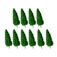 thumbnail image 4 of segolike 10 Pcs Modèle Arbres Verts Diorama Paysage Jouet Sculpture Arbres Verts, 4 of 9