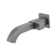 thumbnail image 1 of Grifo de agua potable, grifo para fregadero, accesorios de baño cuadrados, grifo de baño de un solo orificio, grifo de cocina para restaurante, baño, gris Apertura lateral, 1 of 8