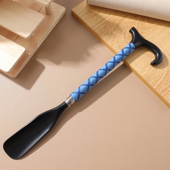 PAMINGONO Stainless Steel Shoe Horn Long Handled Dressing Stick For Men And Seniors