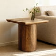 thumbnail image 2 of Sullivan Square Top End Table in Spice Tan on Mango Solid Wood, 2 of 5