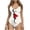AC-White Swimsuits, variant on Womens Push Up One Piece Bathing Suit Slimming Ruffle Swimsuits Tummy Control Slimming Swimwear