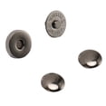 thumbnail image 1 of 50 Sets Magnetic Snap Buttons 14x4mm High Hardness Alloy Magnetic Button Clasp Snaps for Decorating Punk Clothing Shoes Silver Black, 1 of 3