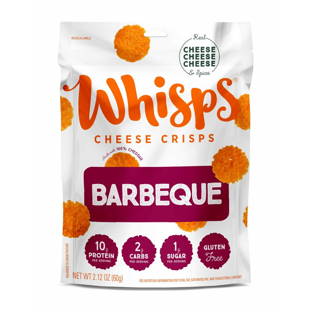 Whisps Barbeque Cheese Crisps, 2.12oz