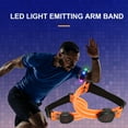 thumbnail image 3 of LED Armband, One Button Control Waterproof Night  Light Up Band  for Running Black,Orange,Blue,Green, 3 of 8