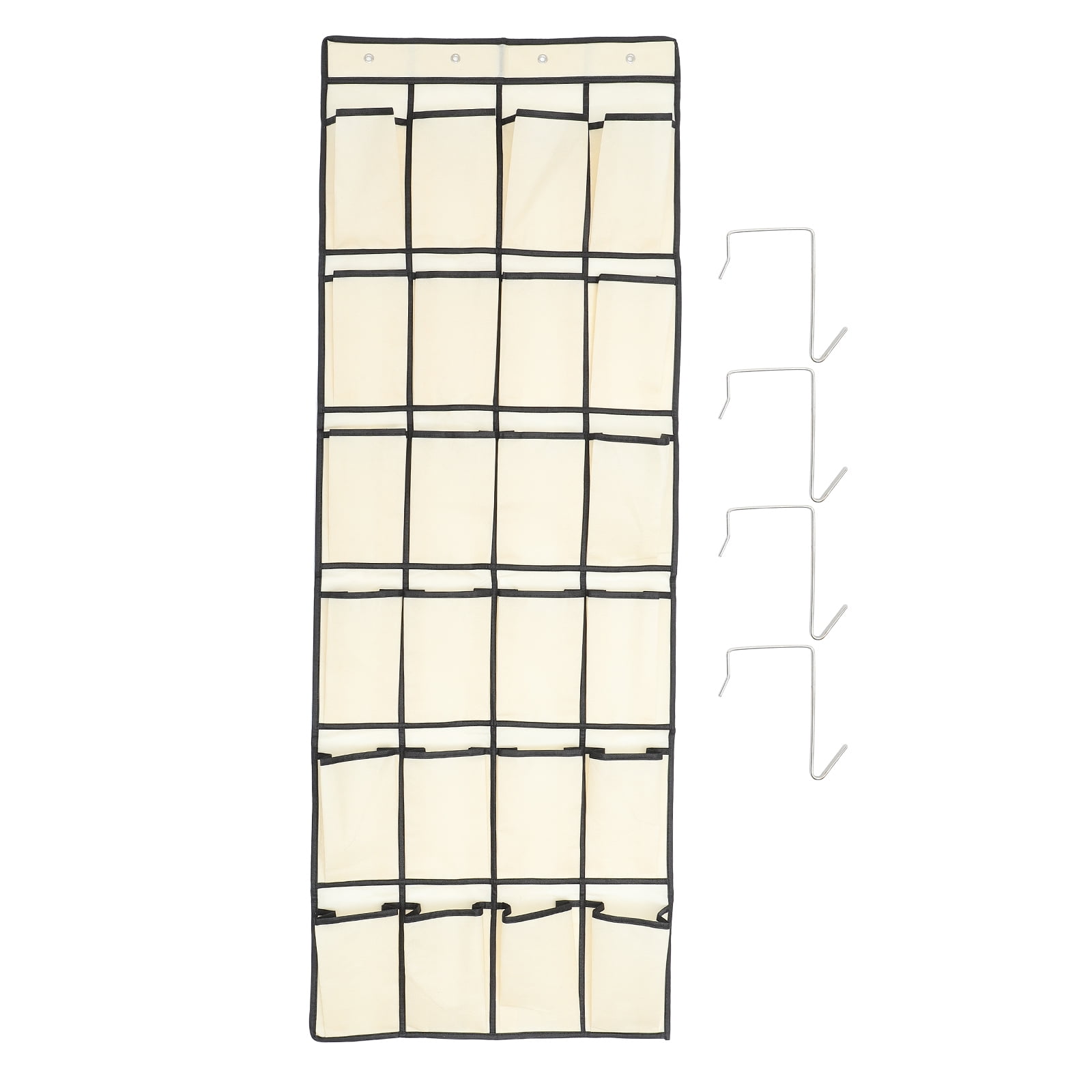 Multiple Grids Hanging Shoes Bag Door Hanging Organizer Bag 24grid