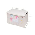 thumbnail image 4 of Wildkin Kids Fabric Toy Storage Chest for Boys and Girls (Unicorn Pink), 4 of 6
