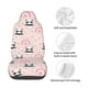 thumbnail image 4 of Balery Cute Cartoon Panda Funda de Asiento para Auto con Diseño - Cubierta Frontal Suave y Transpirable con Protector Antideslizante- 1 Unidad, 4 of 5