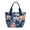 Color 1, variant on Small Top-Handle Women‘s Shoulder Bag Ladies Nylon Tote Light Handbags Floral Pattern Tote Beach Purse Bolsa Feminina