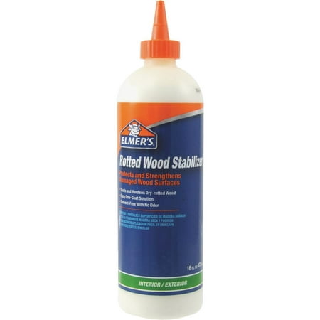 Elmer's Prod. Rotted Wood Stabilizer E760Q (Best Wood Filler For Rotted Wood)