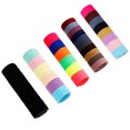 thumbnail image 4 of Sonducket 100 piezas de bandas para el cabello adornos de alta elasticidad decorativos sin enganches soporte de cola de caballo elásticos Bobbles para Accesorio para el cabello colorido 2 Sonducket AP010196-02B, 4 of 6