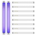 thumbnail image 1 of 10-pack Bug Zapper Replacement Bulbs 10w Compatible With 20w Indoor Bug Zapper T8 Base F10w 13-inch Light Tube, 1 of 5