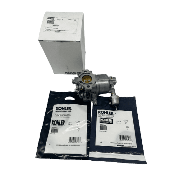Genuine Kohler 359847 Carburetor with Gaskets 359842 and 359841 Fits Generator Models 5E 4EF 7.3E 6EF 5ECD 7.3ECD