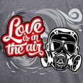 thumbnail image 3 of CafePress - Love Is In The Air Mens Tri Blend T Shirt - Mens Tri-blend T-Shirt, 3 of 4