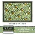 thumbnail image 2 of BLEUM CADE Floral Area Rug 5x7 Hummingbird Washable Non Slip Vintage Rug Outdoor Indoor Lemon Carpet Soft Low Pile,Green, 2 of 5