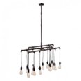 thumbnail image 1 of Zuo Modern 98268 Plafonnier en Maldonite Rouille Noir, 1 of 1