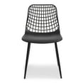 thumbnail image 6 of Poly & Bark Marais Dining Chair in Black (Set of 4), 6 of 14