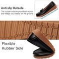 thumbnail image 6 of CHICVOMEY Dressy Shoes for Women Loafers Penny Loafers for Women with Arch Support Slip On Flats for Walking & Work, 6 of 8