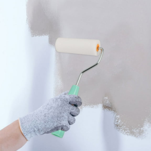 UPKOCH Vinyl Wheel Roller for Wall Painting Small Paint Roller Kit Sponge 1 Set