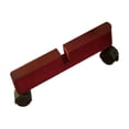 thumbnail image 5 of TISHITA Wooden Screen Base, Room Divider Stand, Office Support Feet, Divider, Wooden Frame, Dressing Room Panel Bracket, Screen Panel Feet Red Brown, 5 of 8