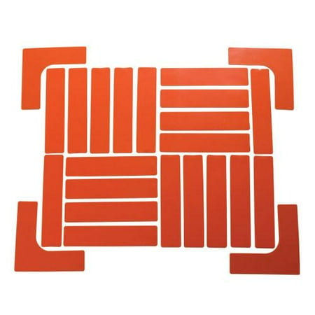 Quick-Mark Boundary Markers Set-Color: Yellow