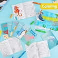 thumbnail image 4 of Miniset JOYIN de 24 libros para colorear oceánicos a granel con animales marinos, 4 of 8