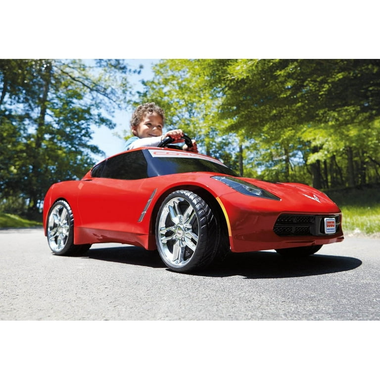 Power Wheels Red Corvette Y1XX 12 Volt Electric Ride-On Power Wheels Red Corvette Y1XX 12 Volt Electric Ride-On
