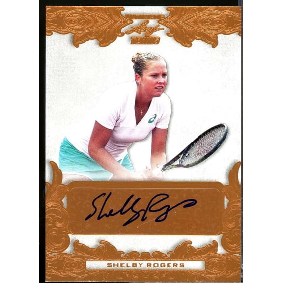 Shelby Rogers Card 2015 Leaf Ultimate Tennis Autograph #BASR1