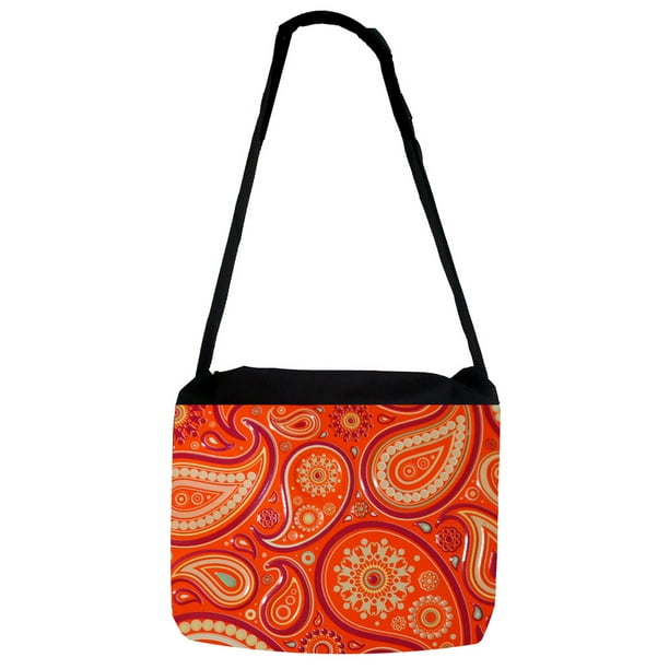 Black Laptop Shoulder Messenger Bag and Small Wire Accessories Case Set