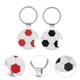 thumbnail image 3 of KAKOWELY 4 llaveros de balón de fútbol con abrebotellas, recuerdos de fiesta de cumpleaños de fútbol, llavero creativo de balón deportivo para mochila, decoraciones para fiesta de fútbol., 3 of 5
