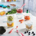 thumbnail image 6 of Superior Glass Baby Food Storage Containers - Set of 6 - Containers with Airtight BPA-Free Locking Lids -  Microwave & Dishwasher Safe (Teal Blue), 6 of 8