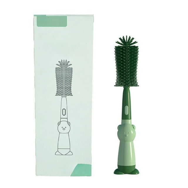 Juego de cepillos para biberones Juego de limpieza de biberones tres en uno Reutilizable para limpiar biberones y tazas