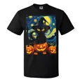 thumbnail image 1 of Playera Camiseta Van Gogh Noche Estrellada De Halloween Unsx, 1 of 5