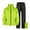 N07-Green, variant on RMGVDSD Men's Rain Suit 2 Piece Set Waterproof Hooed Zipper Jacket And Trouser Suit Raincoat For Men Women Outdoor Sports Lightweight Rain Coats Fashion Vacation Suit