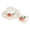 B20-White, variant on Children's Bucket Hat Straw Hat Hat Sun + Sunscreen Sunshade Children Flower Straw Beach Girls Bag Kids Hat B20-White