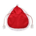 thumbnail image 2 of Pet Christmas Cloak With Red Lacing, Soft Plush And Flannelette, Easy To Wear And Remove. Suitable For Dogs And Cats. Fun And Adorable Look. Perfect Pet Holiday Costume, 2 of 8