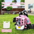 thumbnail image 6 of Backpack Leaf Blower, 52CC 1.7 HP 2 Stroke Gas Leaf Blower, 550 CFM , 200 MPH , Powerful Clearing Performance and Ergonomic Design, 6 of 10